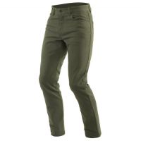 Dainese CASUAL SLIM textilní kalhoty zelené vel.38